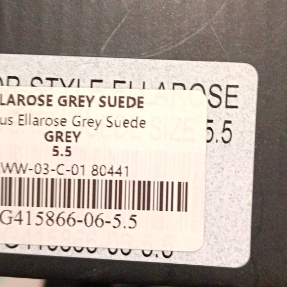 Lulu's Grey Stileto Heel size 5.5 - Picture 7 of 10